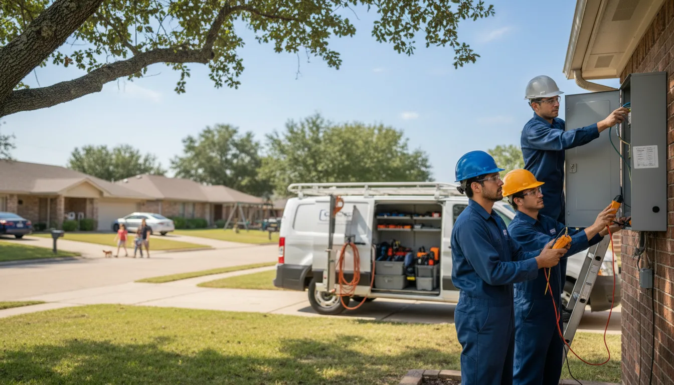 Certified electrician providing emergency electrical services in Wheaton, MO